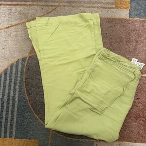 Sherry Taylor Light Green Pants Ramie/Rayon